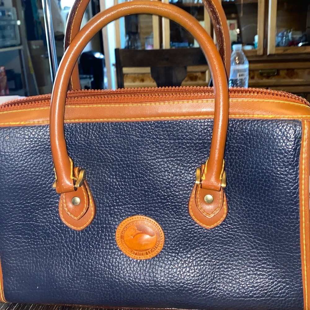 Dooney & Bourne all weather navy blue made in USA